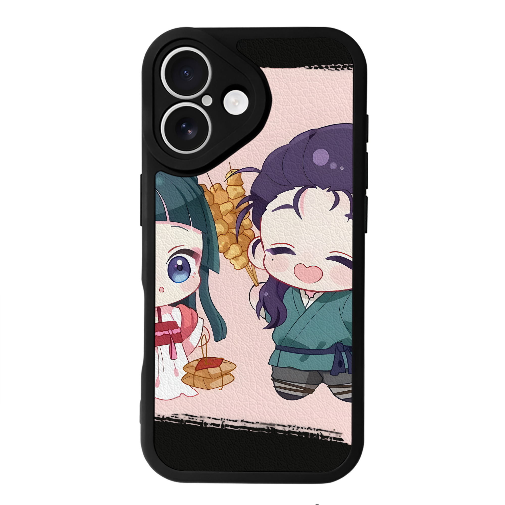 （画像用） 薬屋のひとりごと The Apothecary Diaries 【iPhone 16シリーズ対応】シリコンスマホケース（レザー調） 材質：シリコン